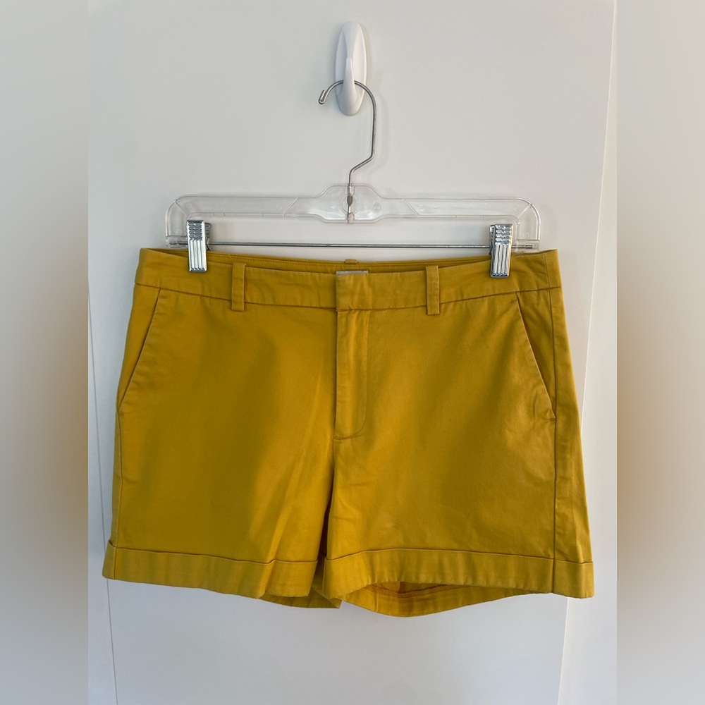 a new day Women's Mustard Yellow Shorts